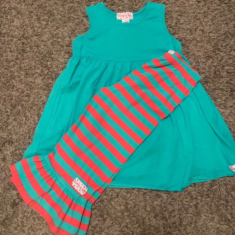 Ruffle Girl size 12
